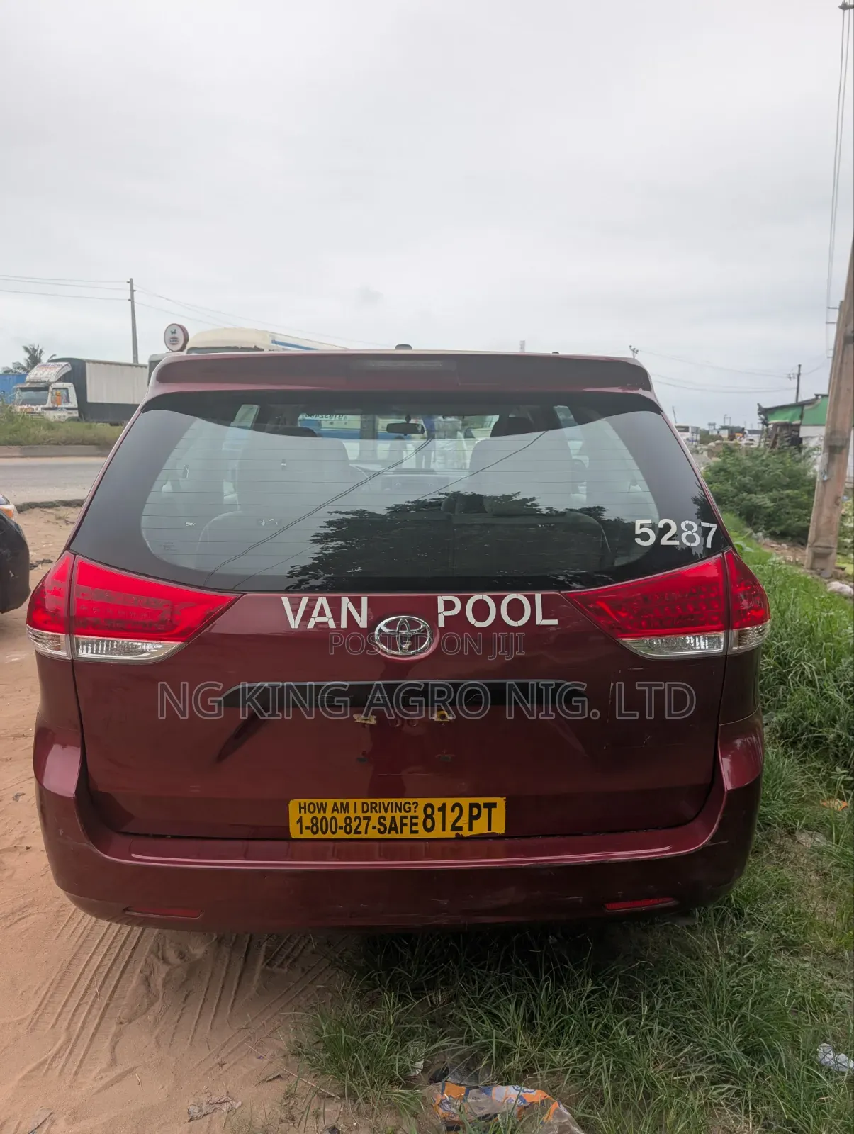 Toyota Sienna Limited 7-Passenger 4dr Minivan (3.5L 6cyl 6A) 2014 Red