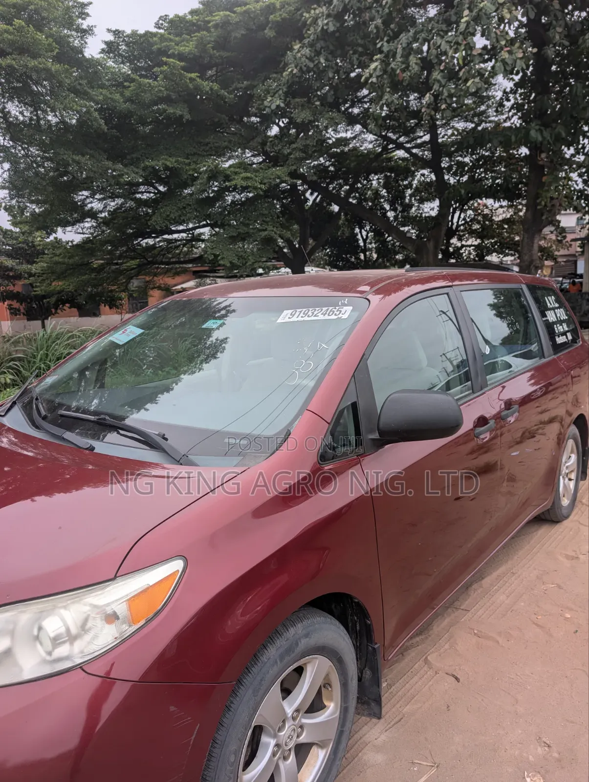 Toyota Sienna Limited 7-Passenger 4dr Minivan (3.5L 6cyl 6A) 2014 Red