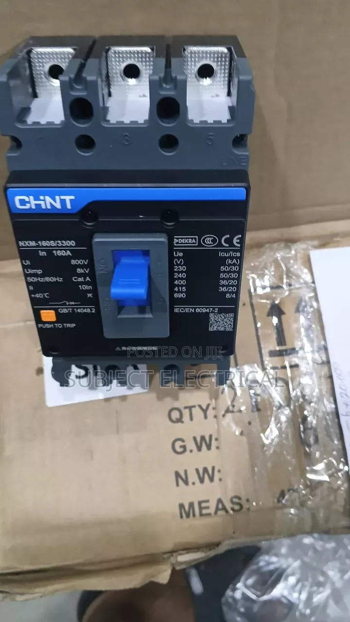 630amps 3pole McCb Breaker Chint