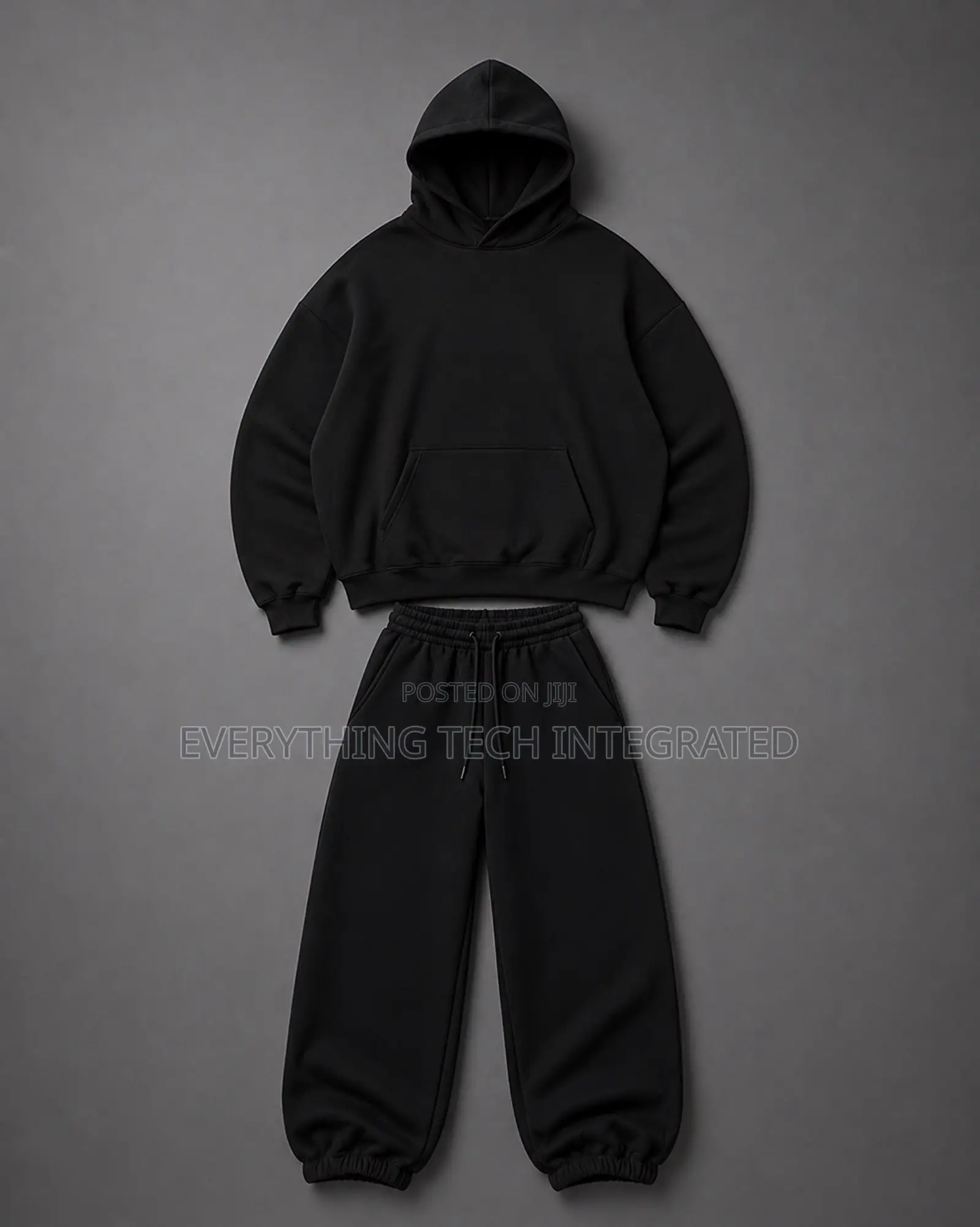 Quality Plain Hoodie and Joggers Pant Co-Ord Set