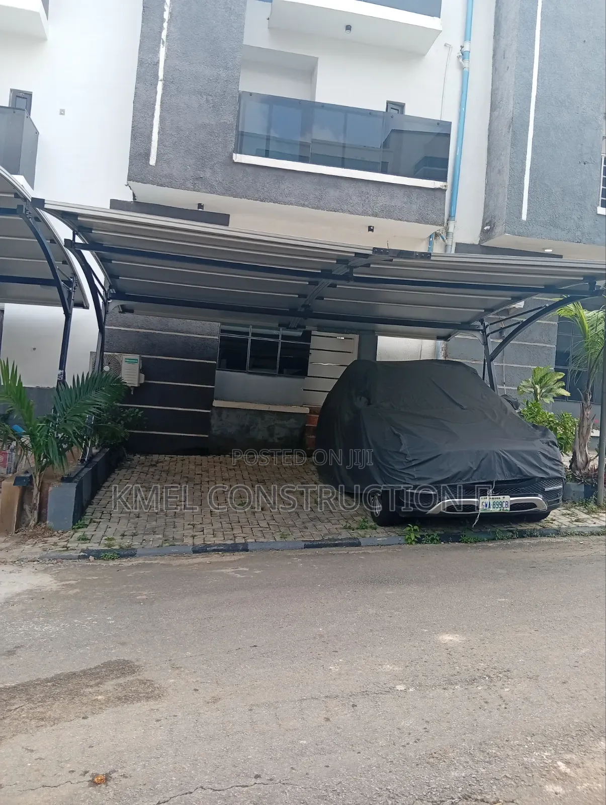 Contemporary Luxury Carport Shade.