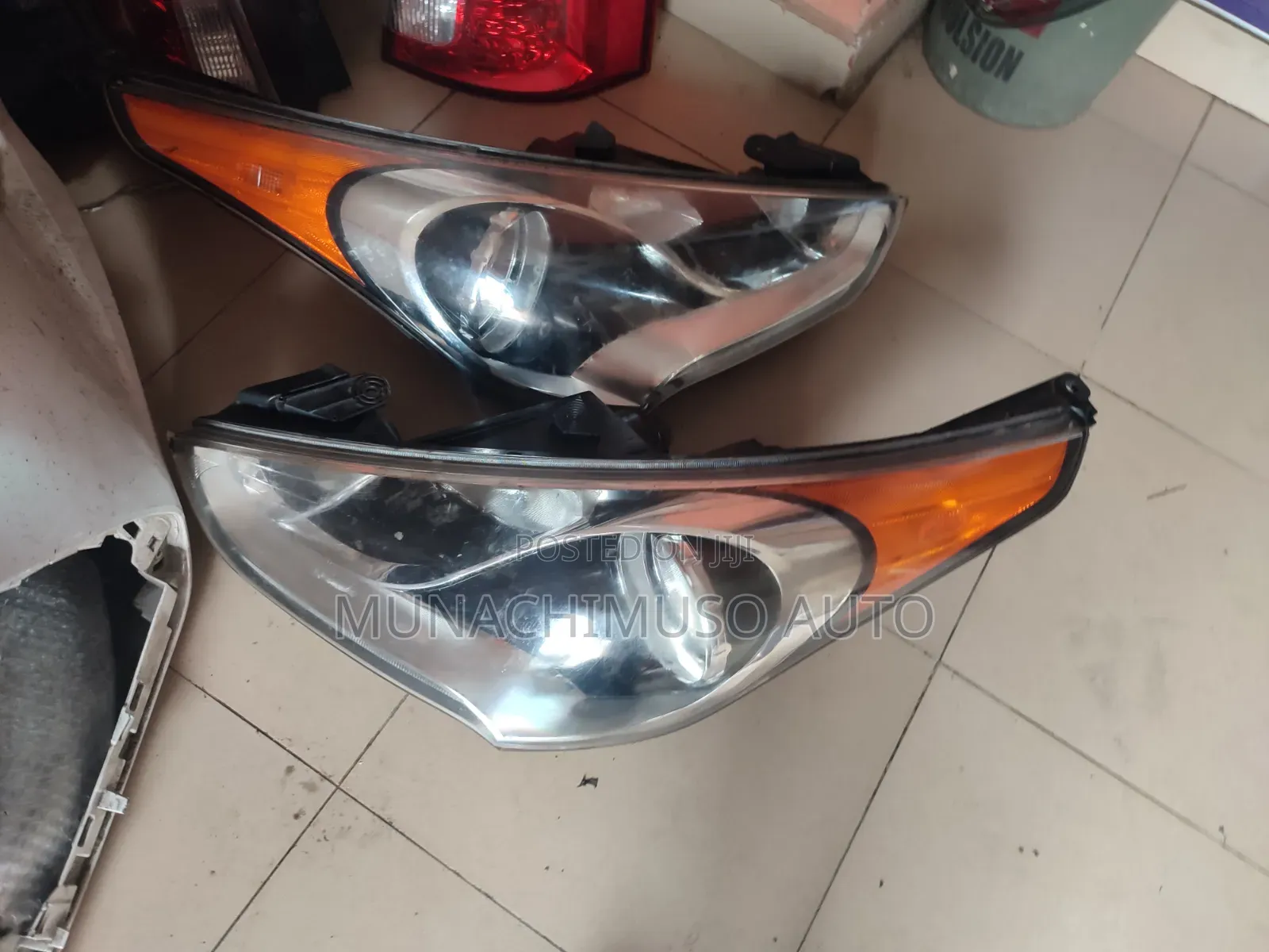 Head Lamp and Back Light Hyundai Veloster 2015 Model
