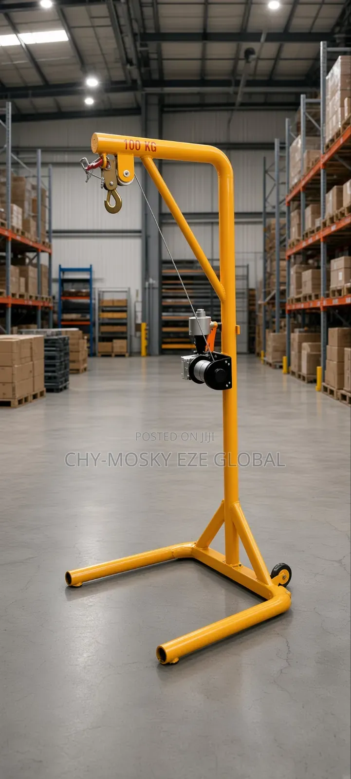 Pneumatic Drive Mucking Winch (200kg)