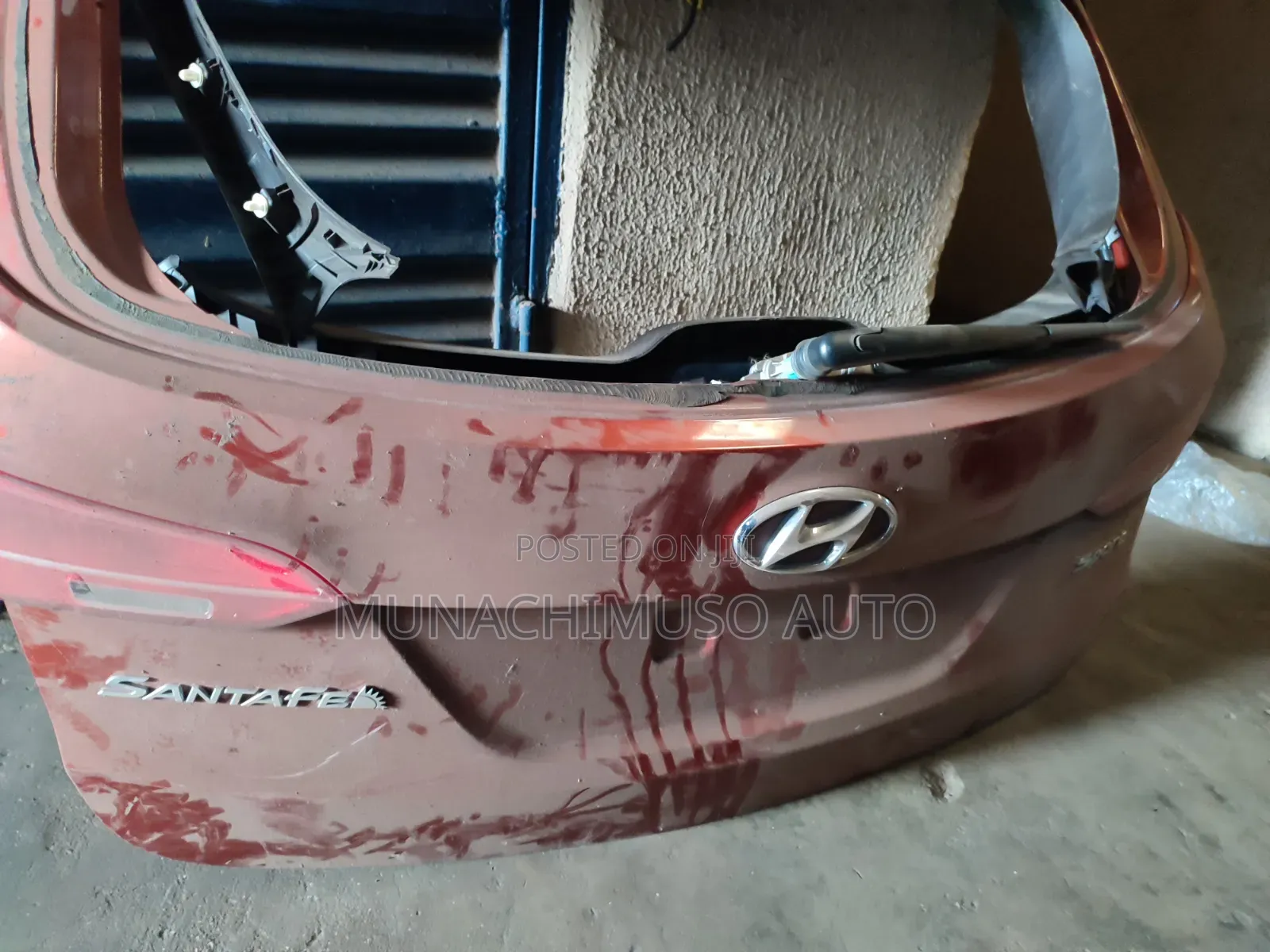 Boot Chrome Hyundai Santa Fe 2012/14