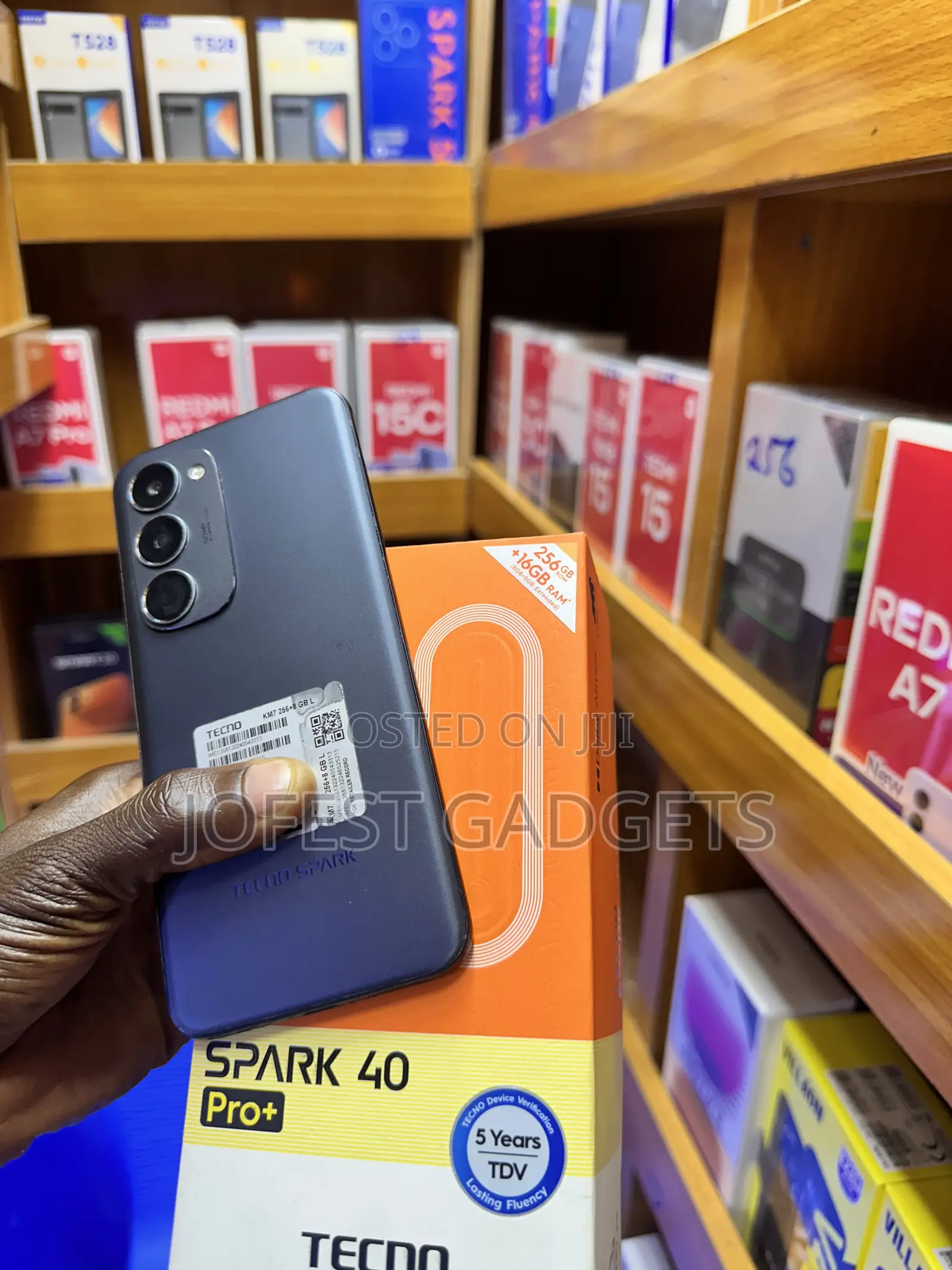 Tecno Spark 40 Pro+ 256 GB Black
