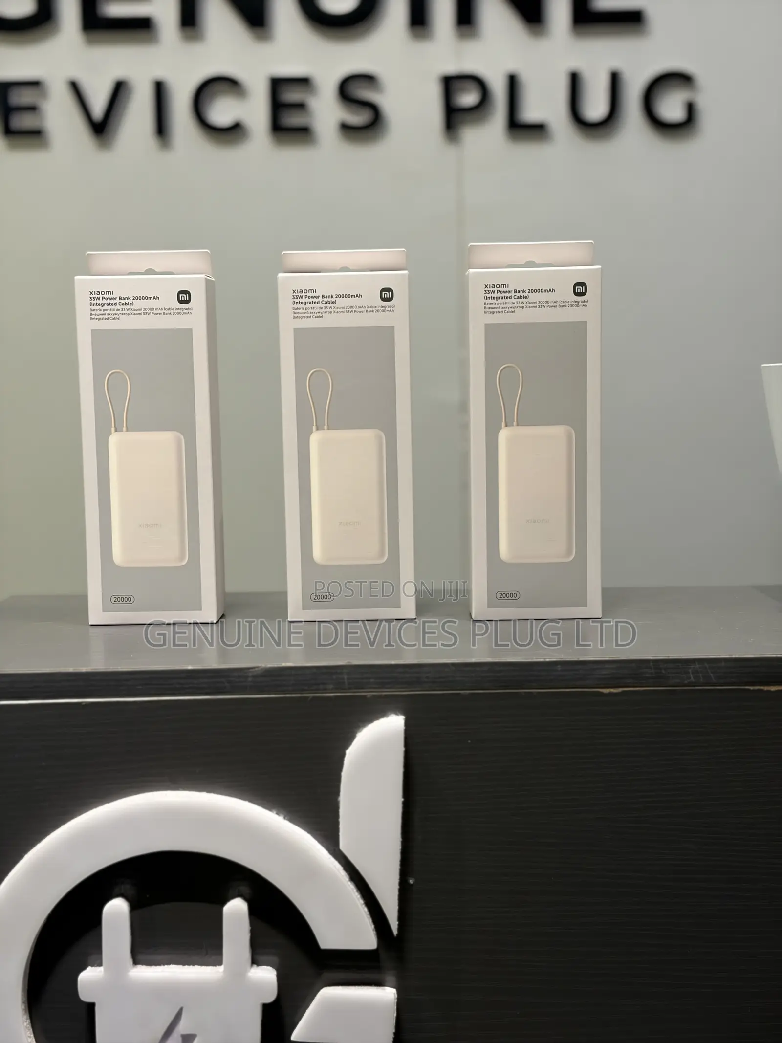 Xiaomi 33W Power Bank 20000mAh (Integrated Cable)