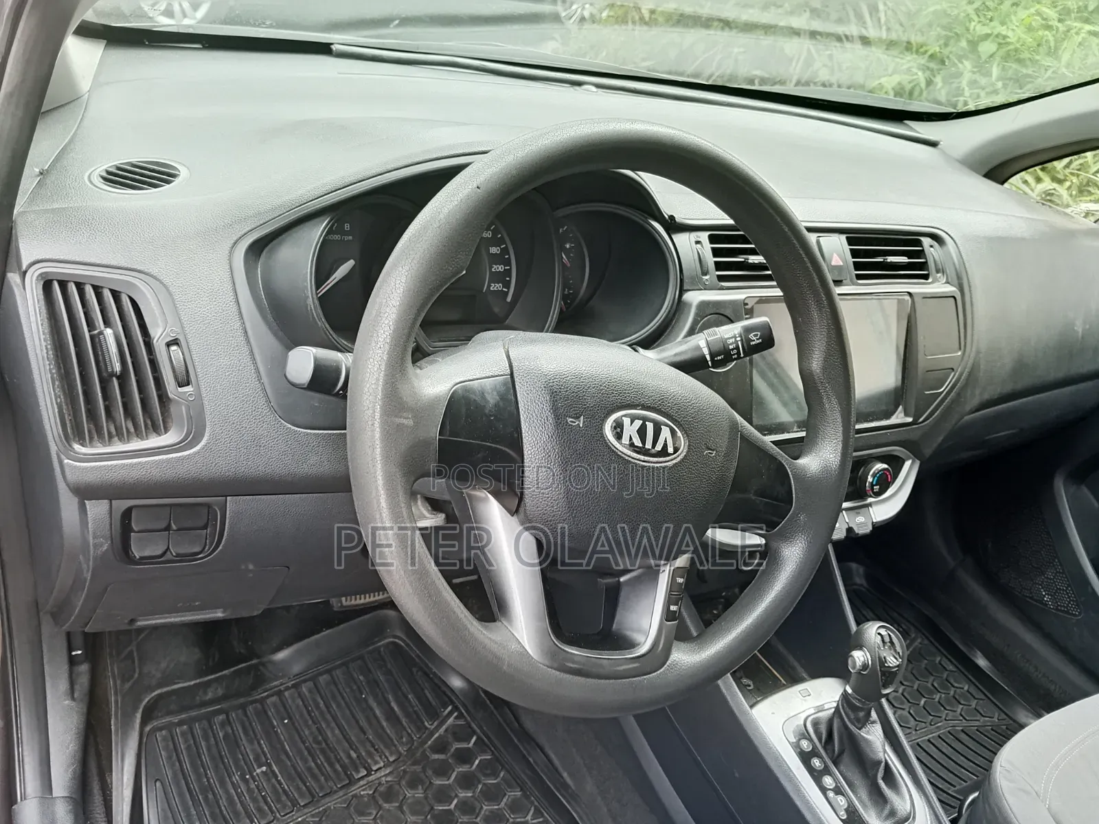 Kia Rio 2014 Brown