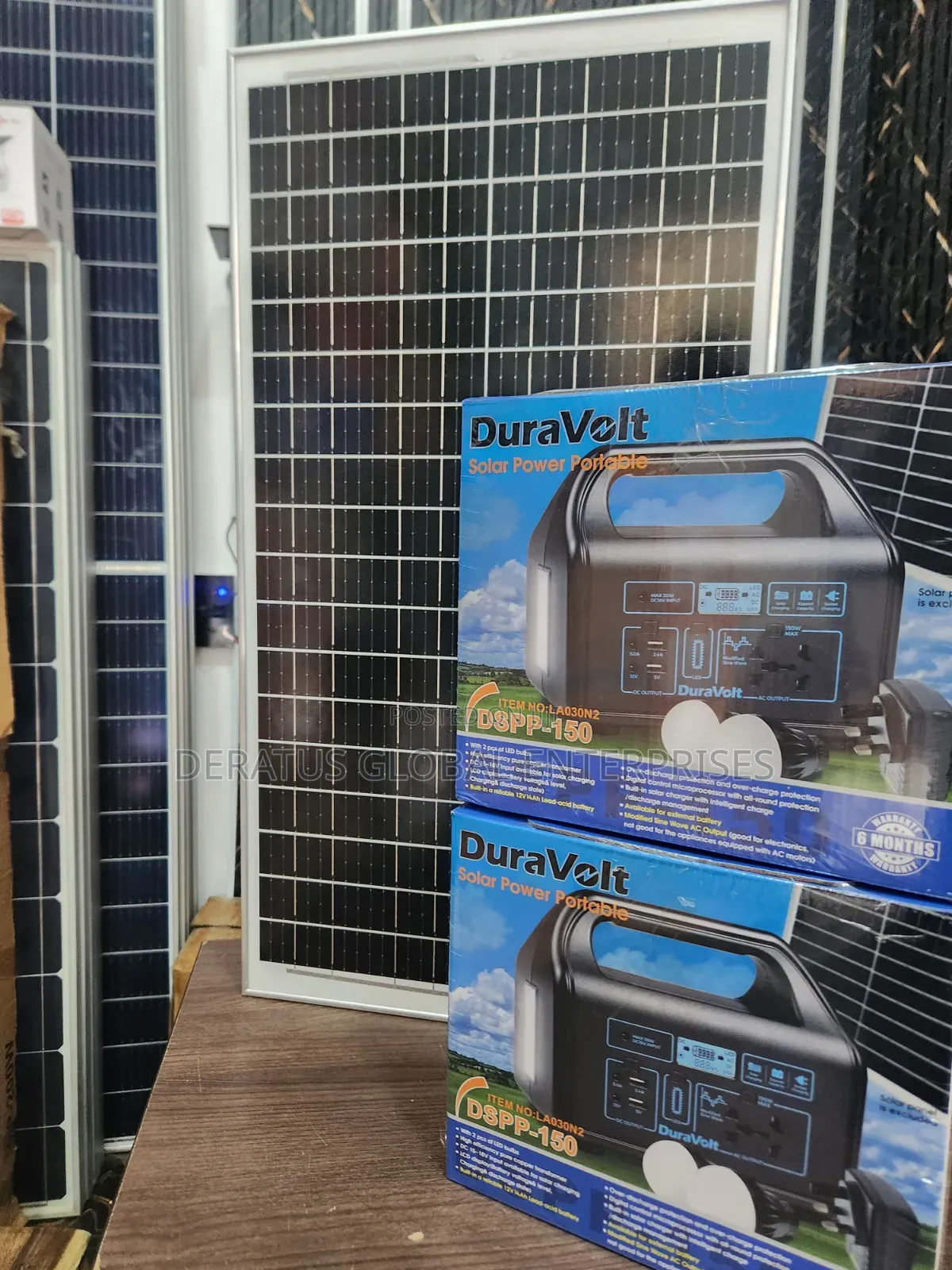 Home Outdoor 150W Solar Generator _ Duravolt