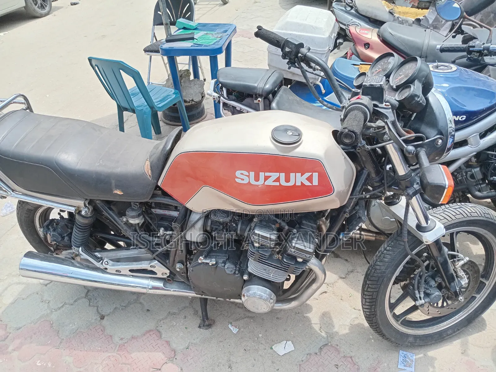 Suzuki Bike 2002 Orange