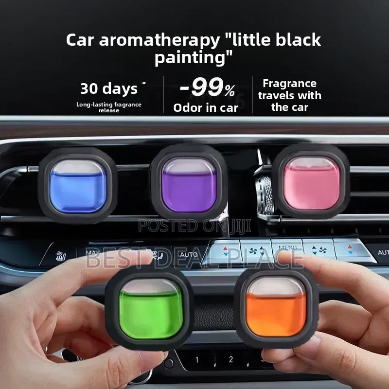 JINLI Car Vent Air Freshener – Long-Lasting Car Perfume, 30 Days 5pcs