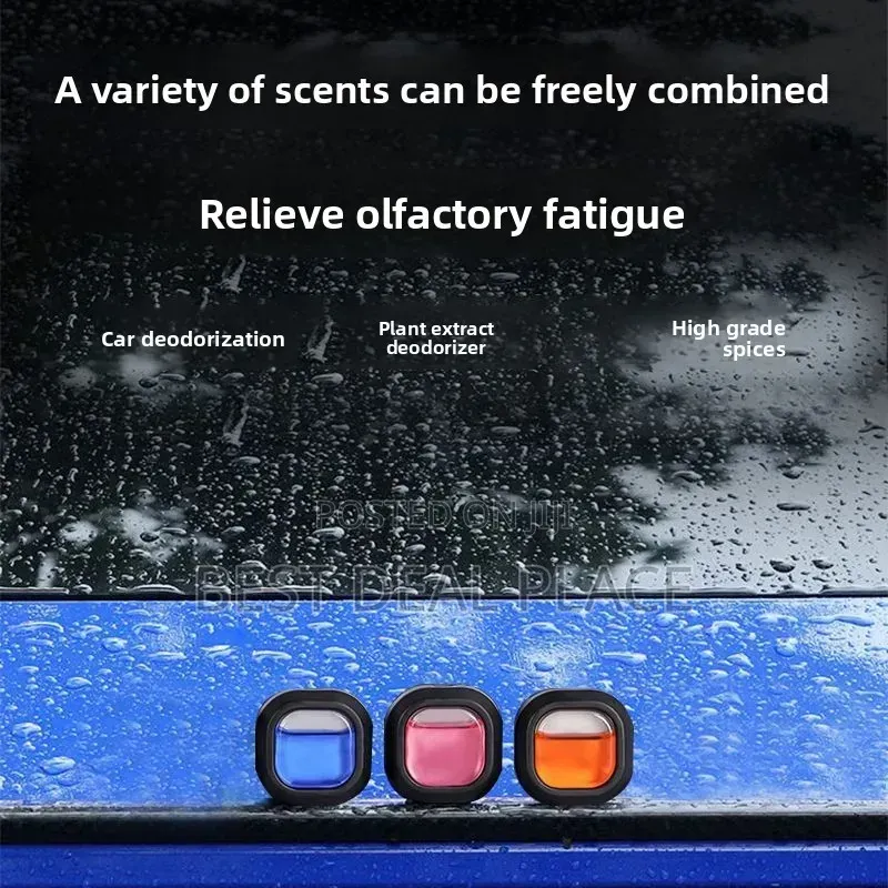 JINLI Car Vent Air Freshener – Long-Lasting Car Perfume, 30 Days 5pcs