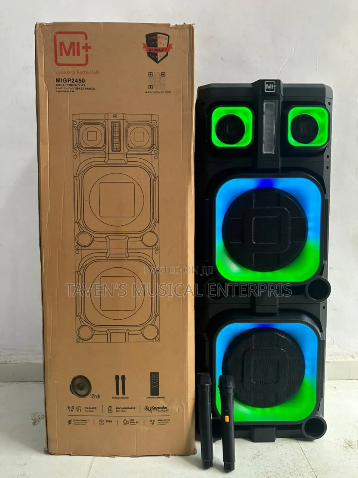 MI+ MIGP2450 Party Speaker