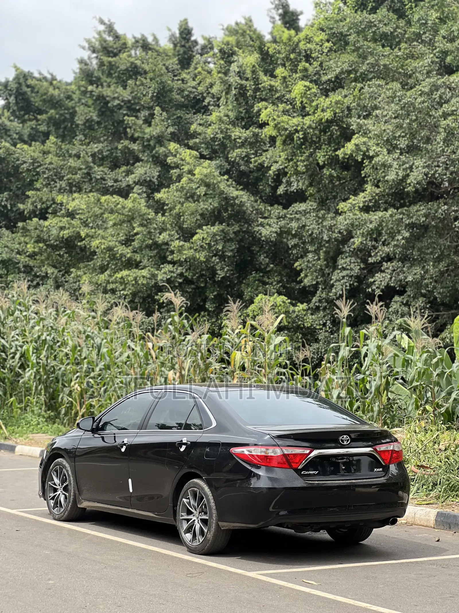 Toyota Camry XSE 4dr Sedan (2.5L 4cyl 6A) 2015 Black