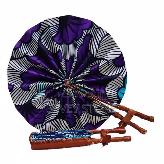 Party Souvenir Africa Ankara Handfan (360) Degree
