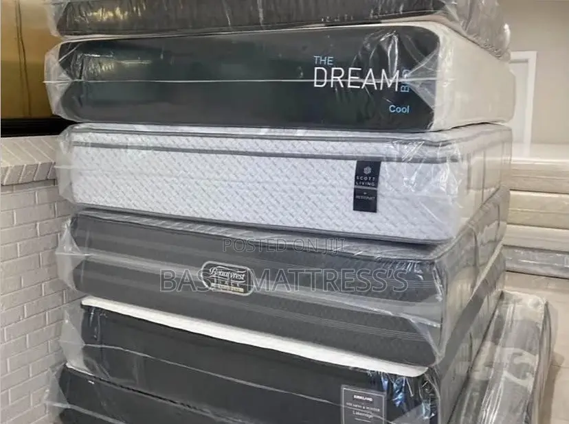 Hybrid Spring Orthopedic Mattress | Memory Foam,All Sizes,POD Lagos