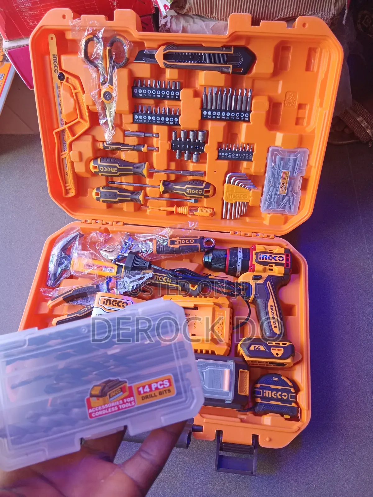 Ingco 166-Piece Industrial Tool Set