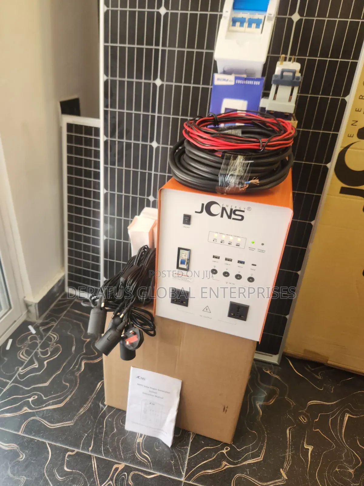 1kWh Lithium Battery Solar Generator for Home Backup