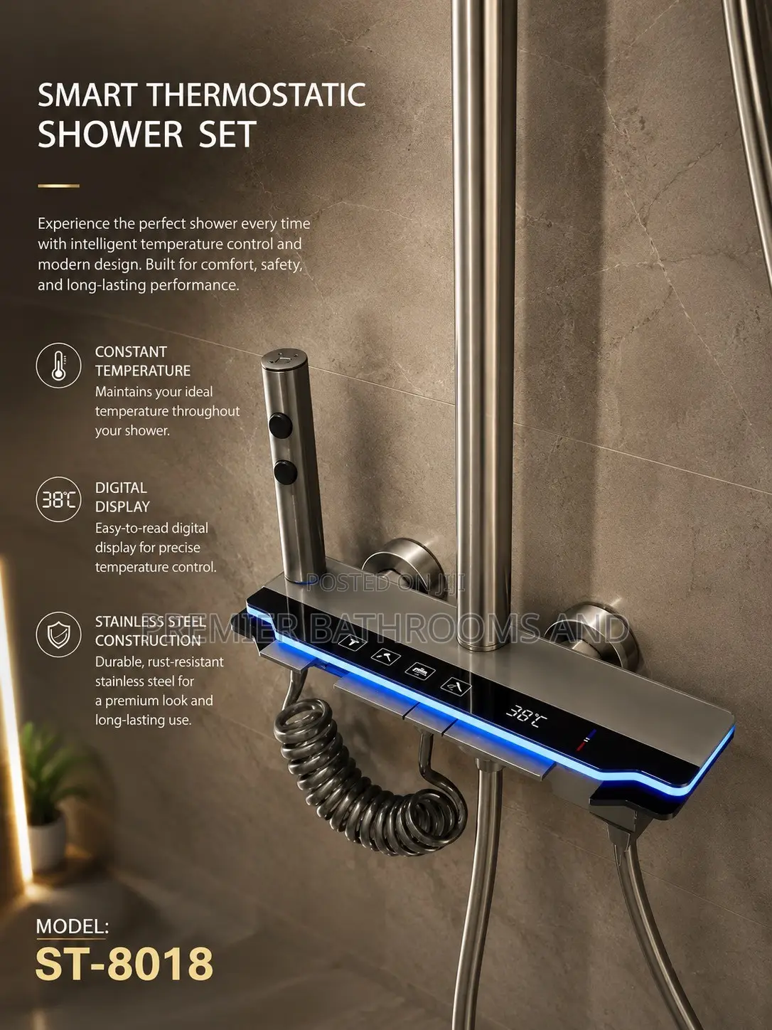 Luxury Standing Shower