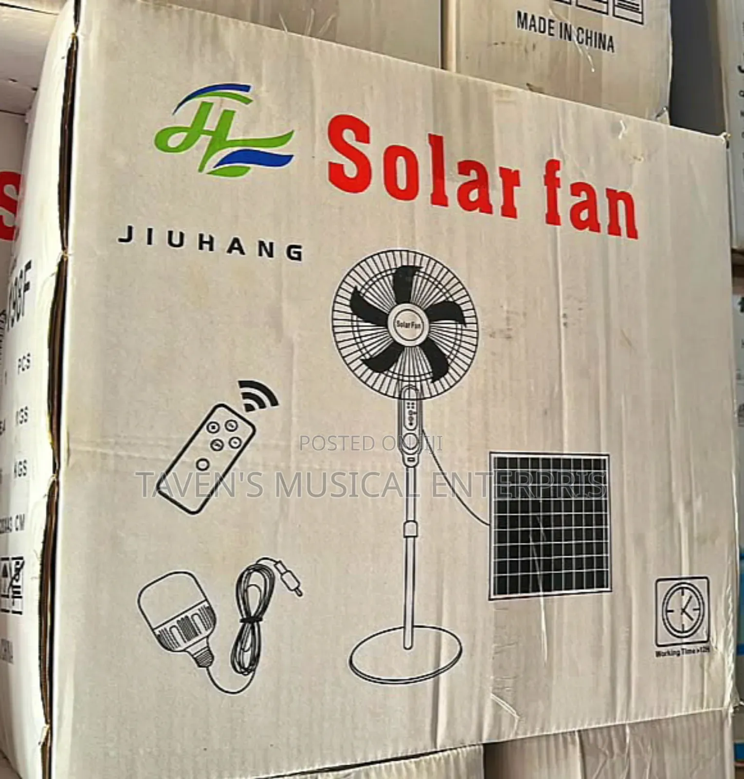Jiuhang Solar Fan