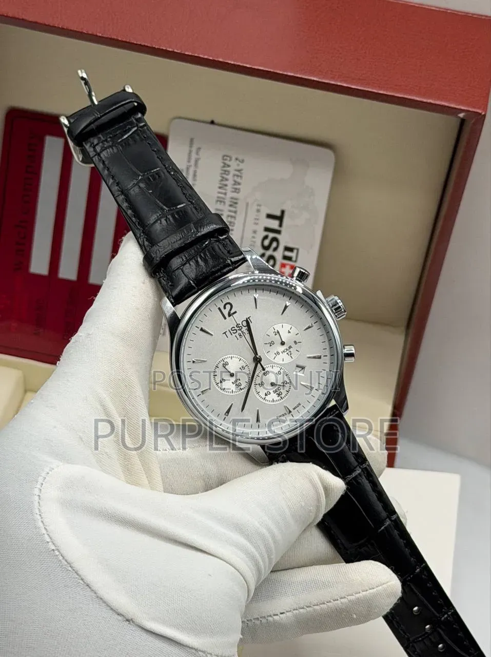 Tissot 1853 Leather Chronograph Watches
