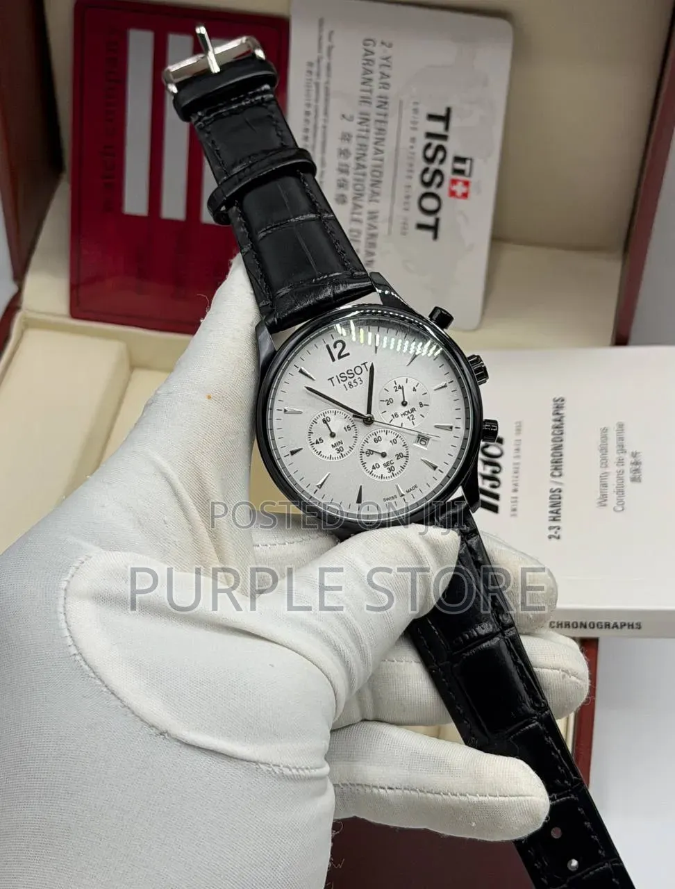 Tissot 1853 Leather Chronograph Watches