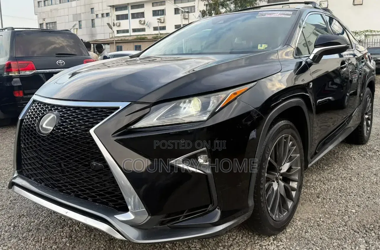 Lexus RX 350 F Sport AWD 2017 Black