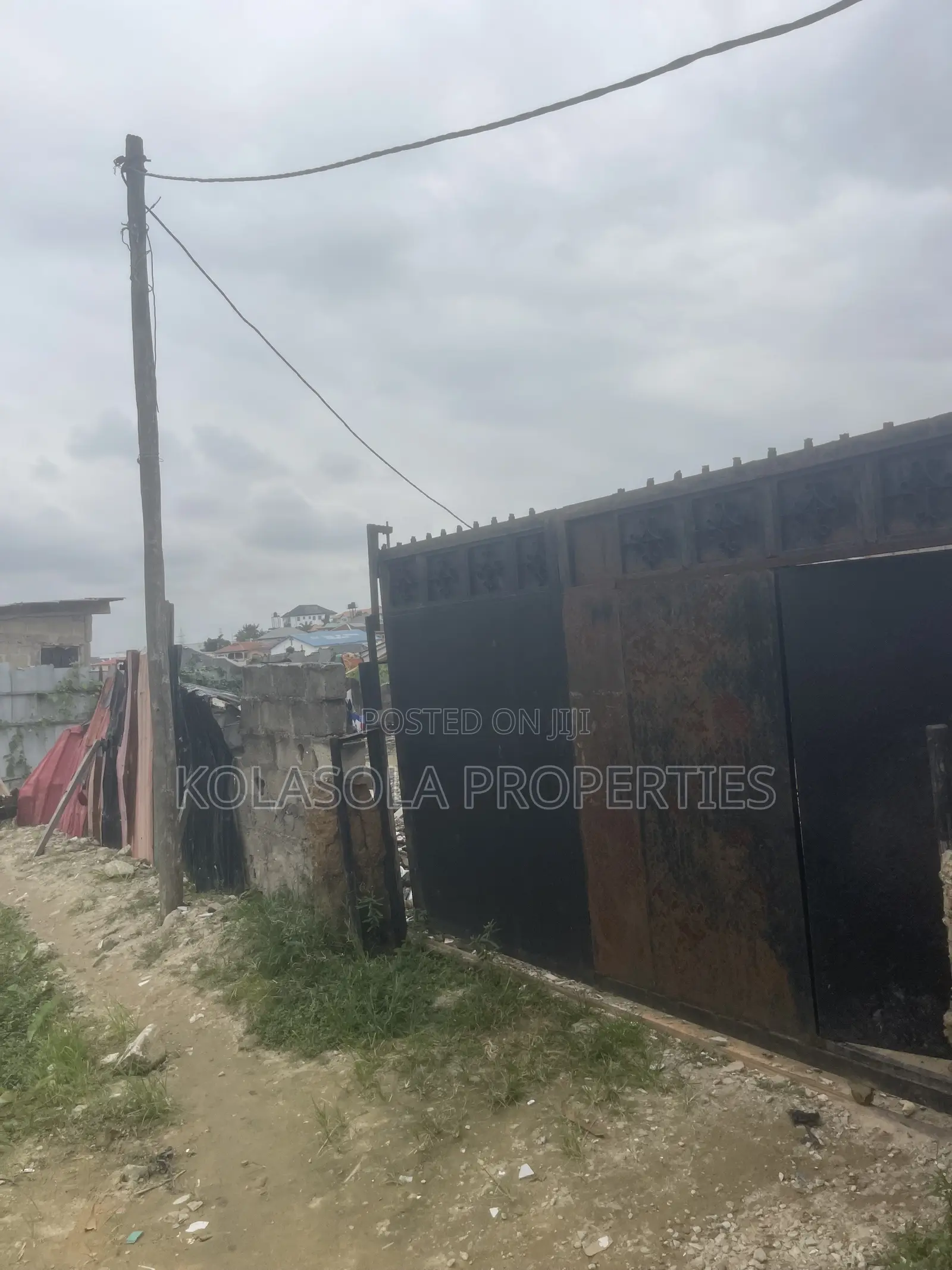 Fenced Land Measuring 426sqmts