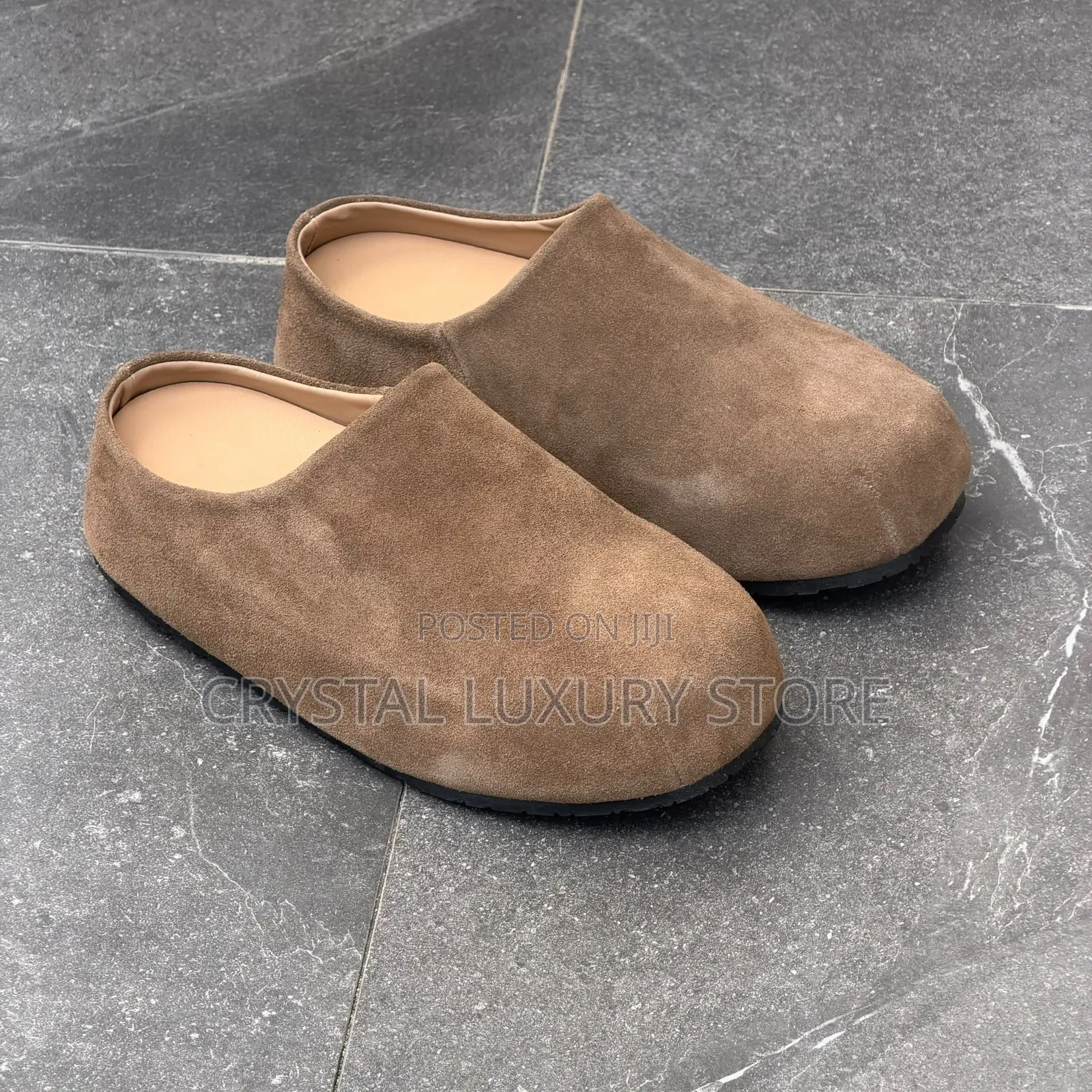FDCP Quality Luxury Men Suede Half Shoe