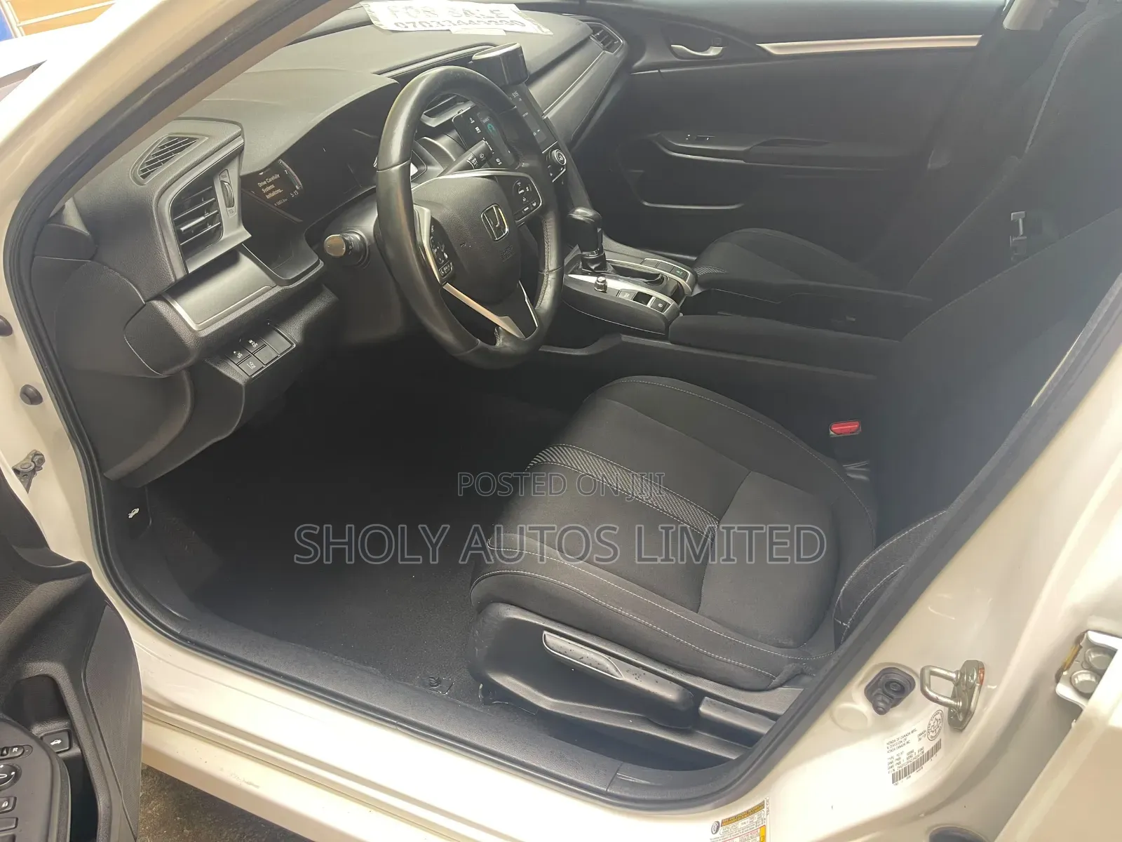 Honda Civic Sport Touring Hatchback 2018 White
