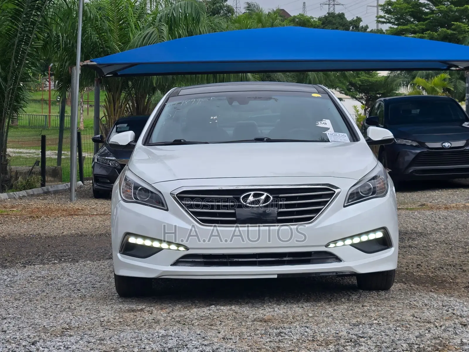 Hyundai Sonata Limited 4dr Sedan (2.4L 4cyl 6A) 2015 White