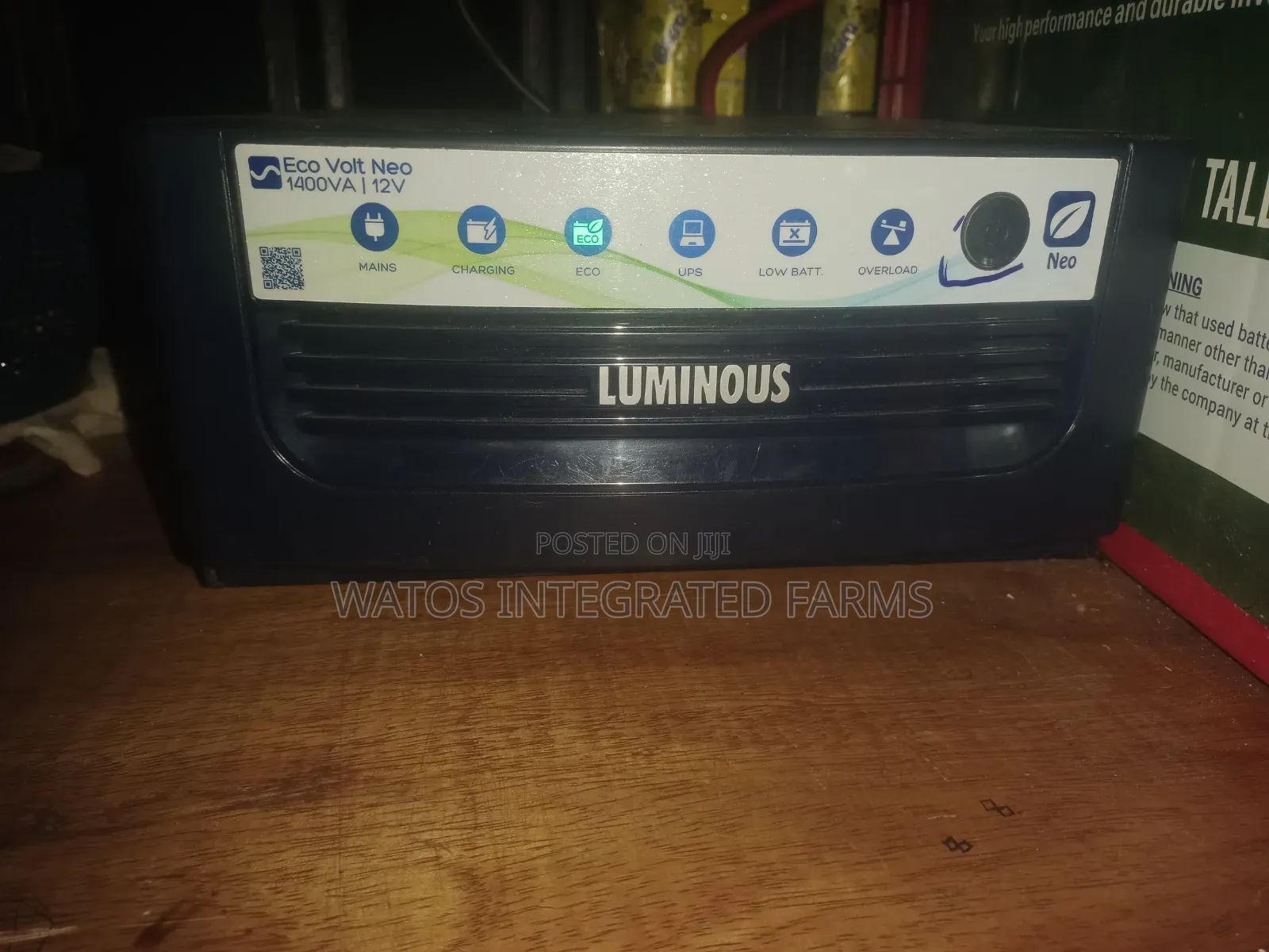 Luminous 1.4kva 12v Transformers Inverter