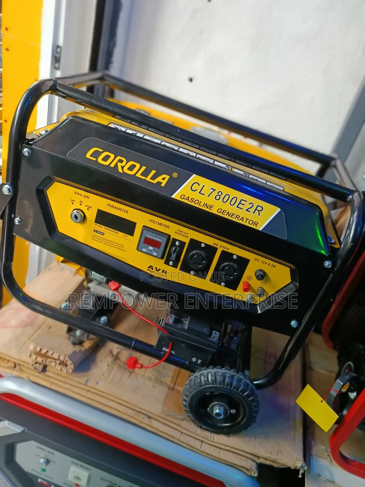 Corolla Generator With Remote Control 4.5kva