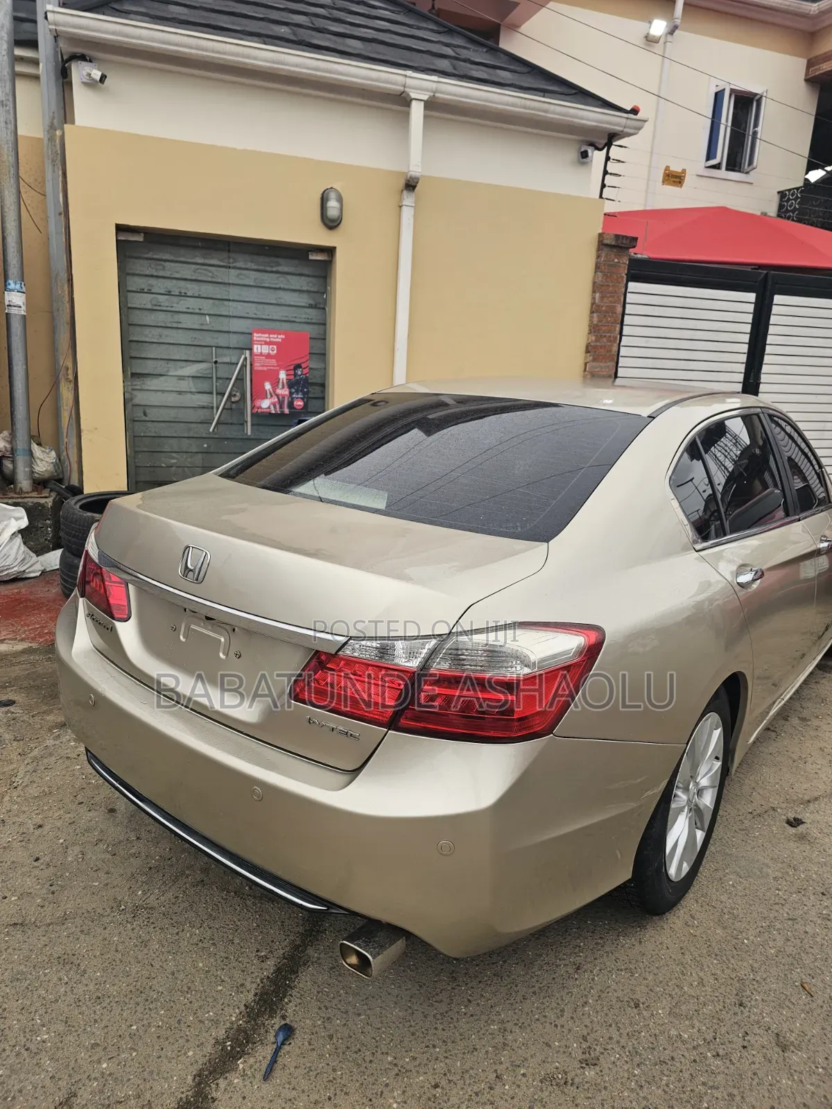 Honda Accord 2013 Gold