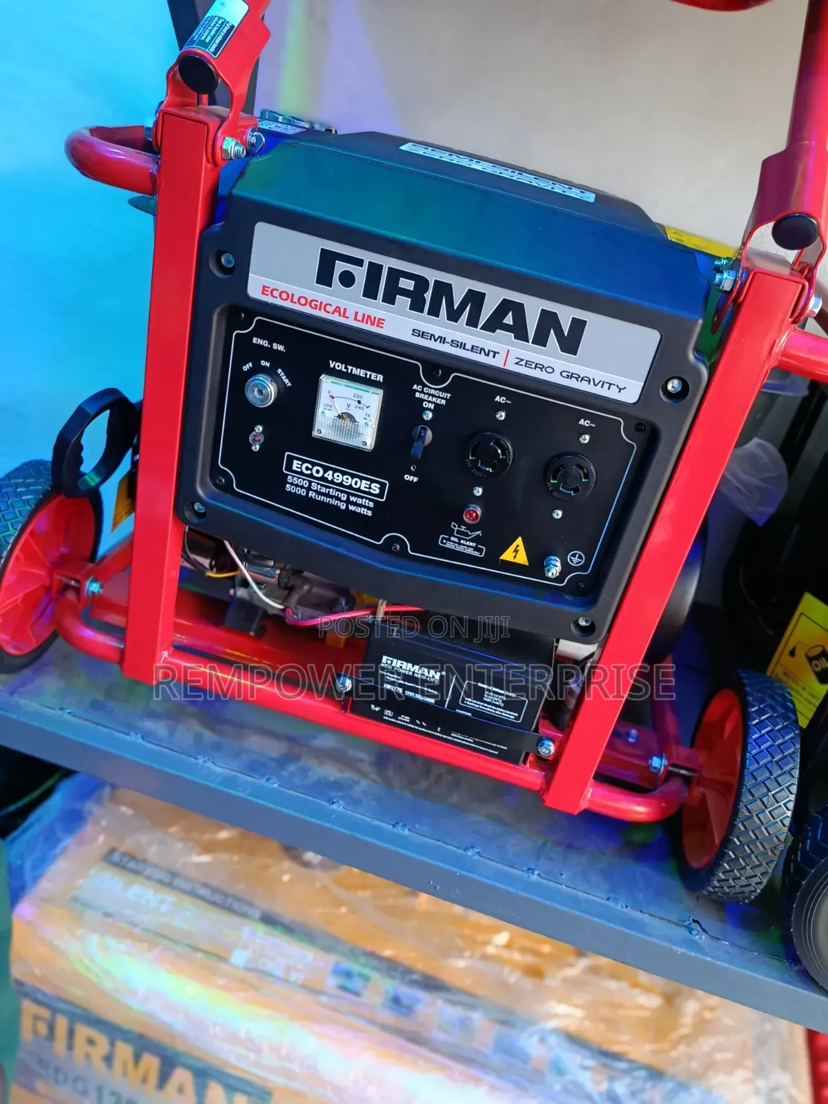 Firman Petrol Generator Eco4990es 5.5kva