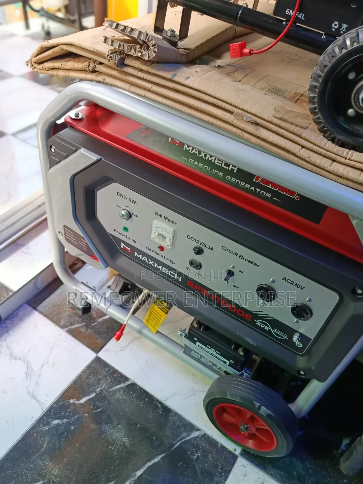 || This Is a Single Phase Maxmech Petrol Generator 15kva