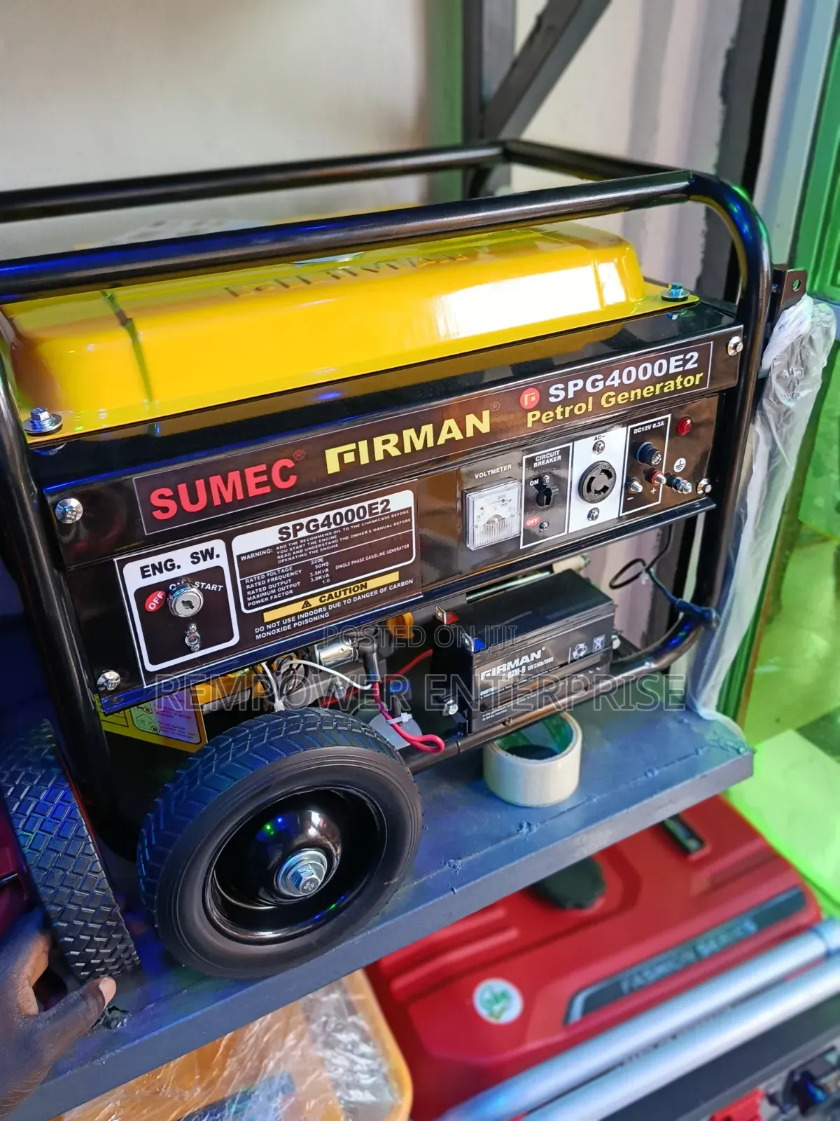 Sumec Firman SPG 4000 With Engrave