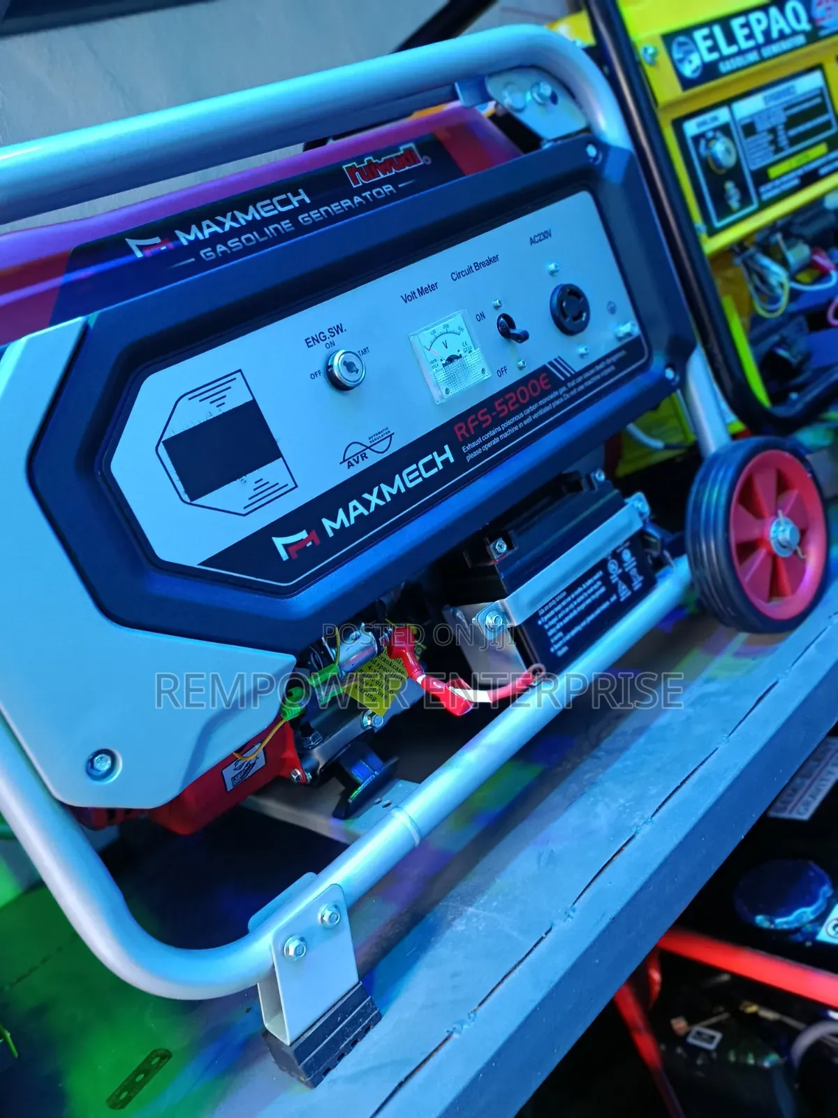 Maxmech 4.5kva Petrol Generator