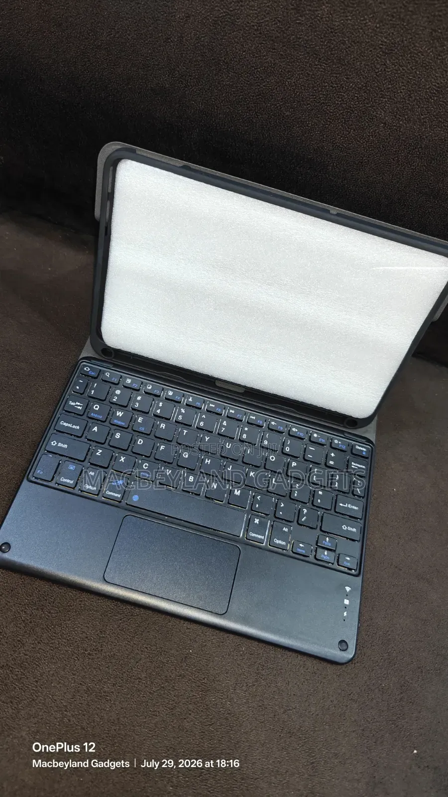 Bluetooth Keyboard (Muuse Trackpad Support) +Case for Redmi Pad 2 9.7
