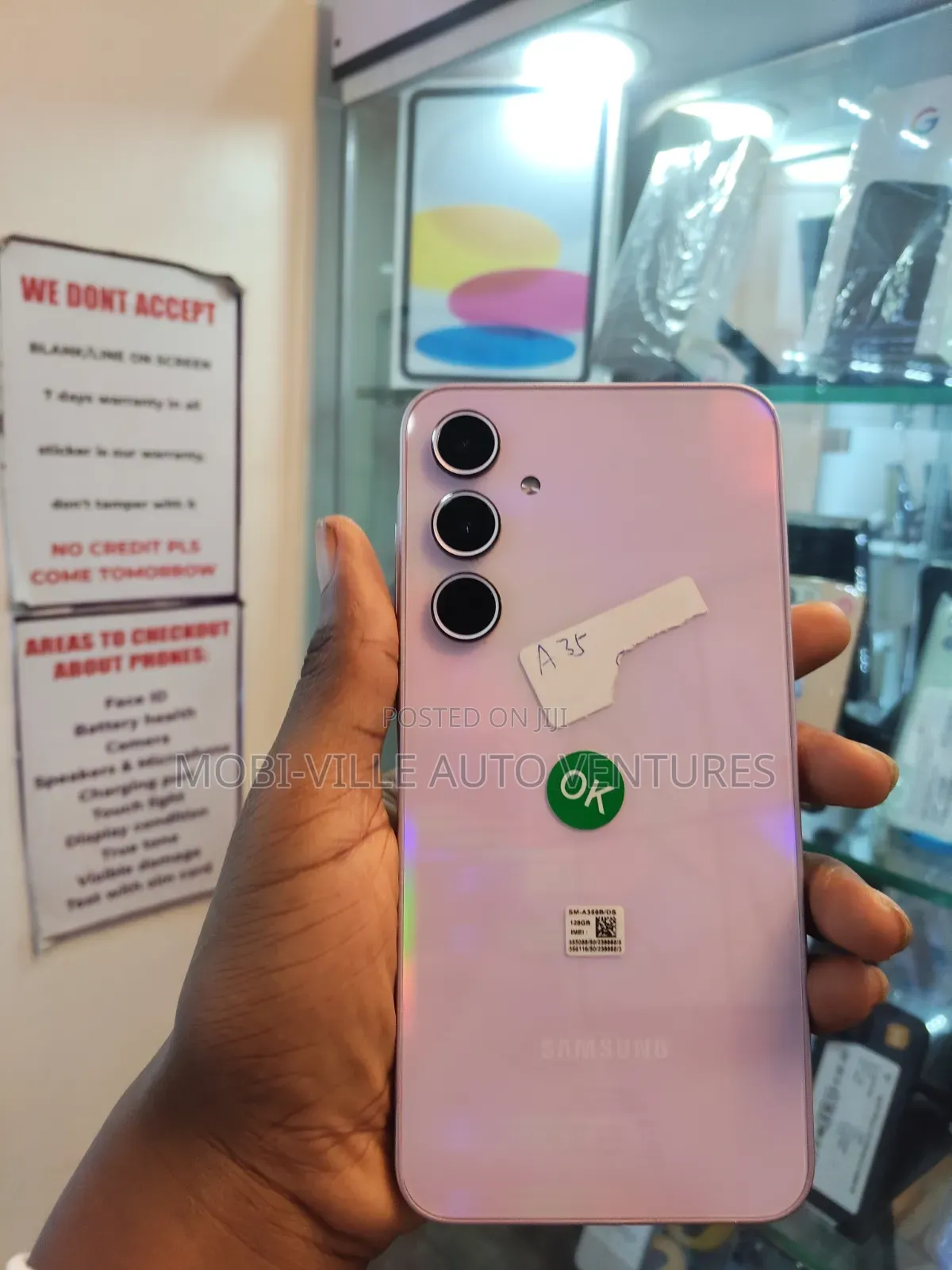 Samsung Galaxy A35 128 GB Pink