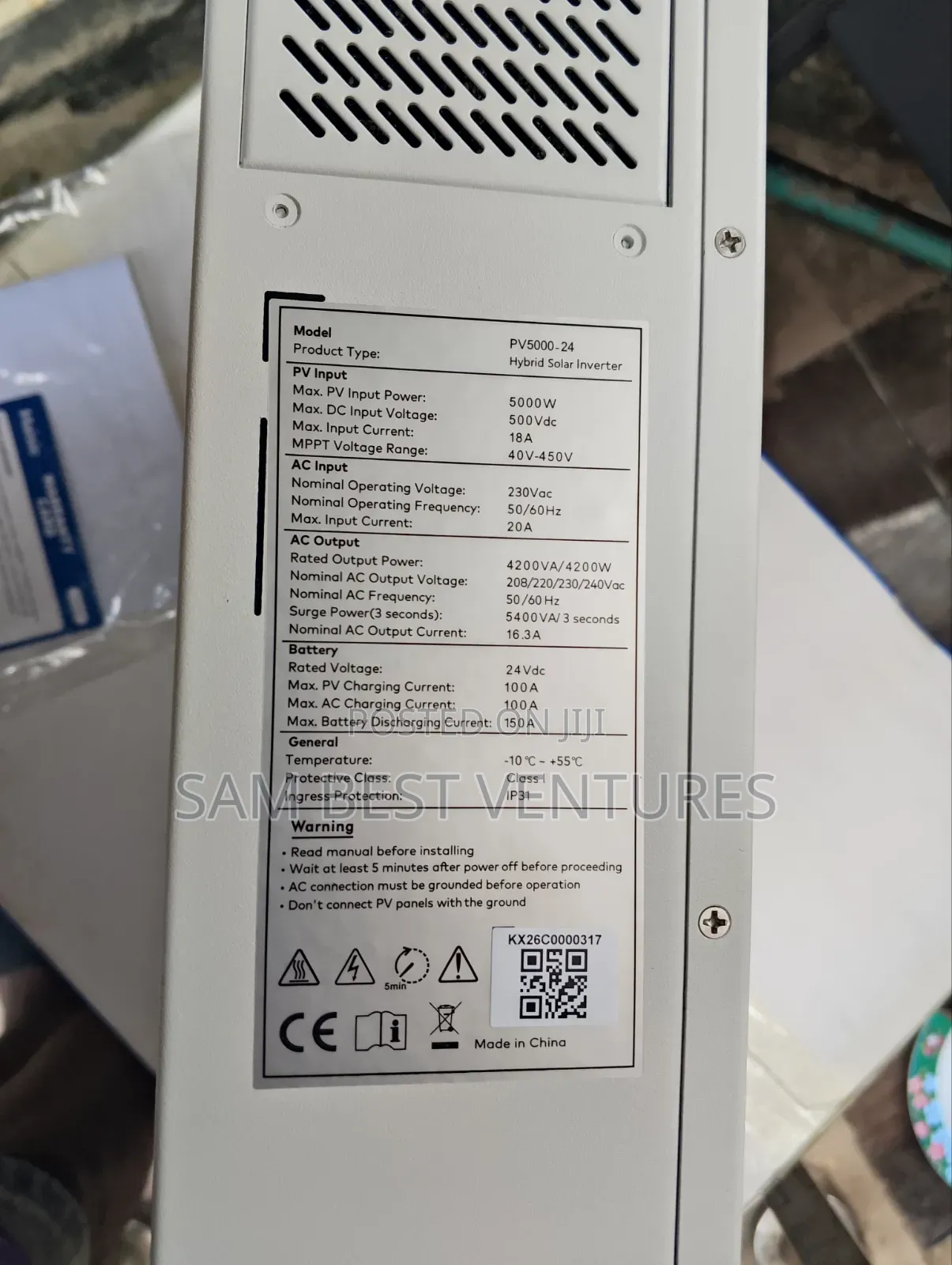 4.2kva 24v Hisica Solar Hybrid Inverter