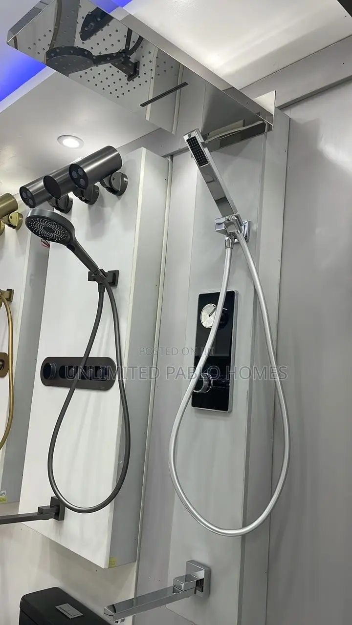 Smart Digital LED Shower Panel With Rainfall Handheld Set