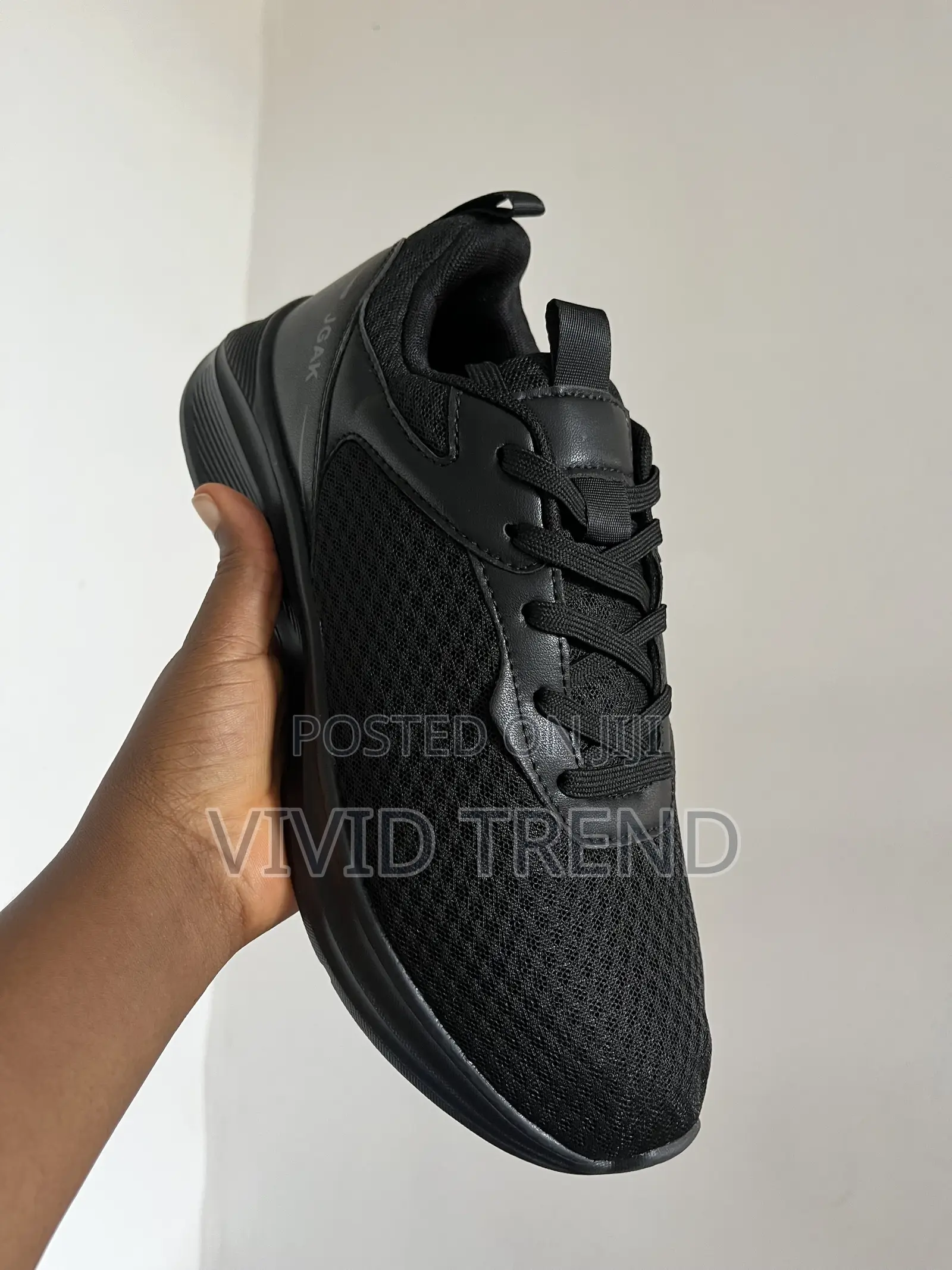 Quality Black Sneakers Size 44 to 48