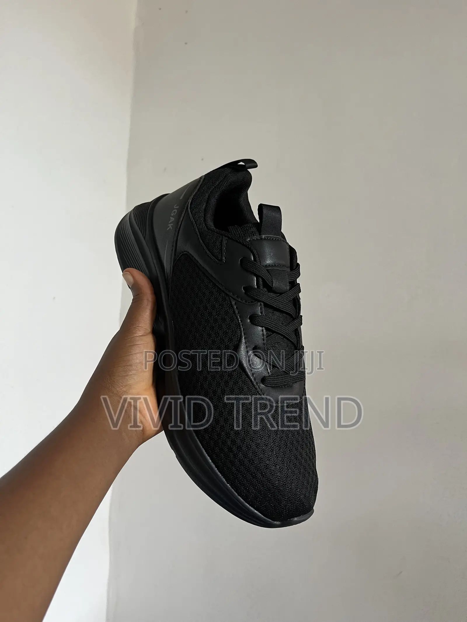 Quality Black Sneakers Size 44 to 48
