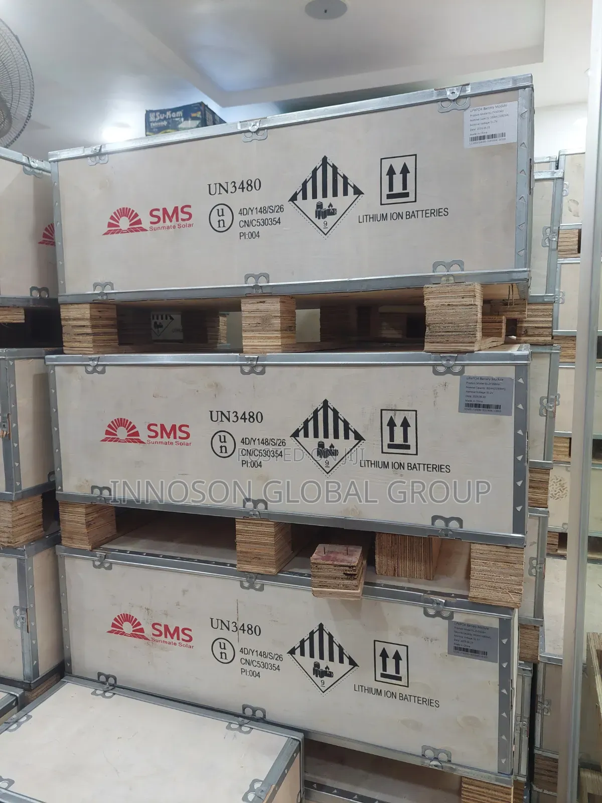 15kwh 51.2v SMS Lithium Ion Phosphate Battery