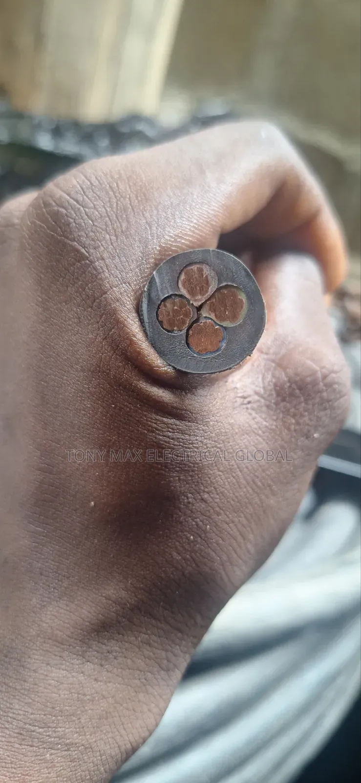 50mm 4core Electric Armoured Cable Bicc Original Cooper
