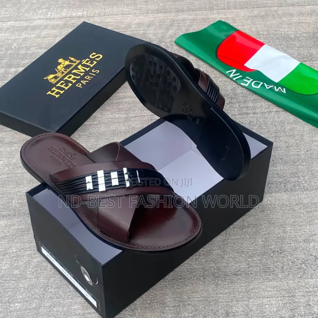 Brown Leather Men's Wears