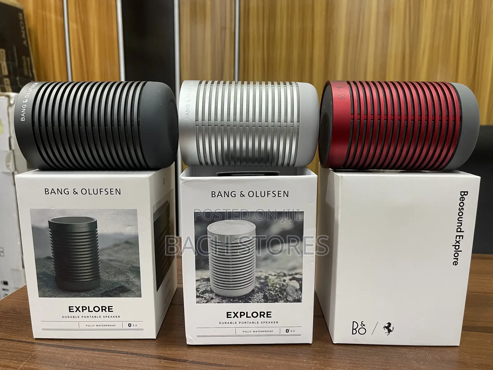 Open Box Bang Olufsen Beosound Explore Portable Speakers