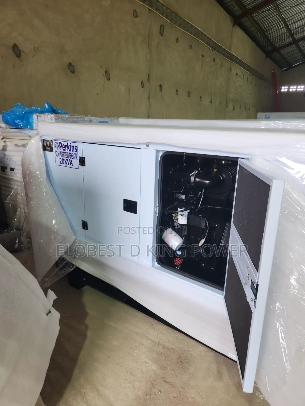 20kva Brand New Perkins Diesel Soundproof Generator 100% Pure Copper