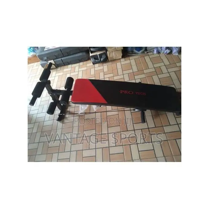 Sit-Up Bench With Dumbbells Pull-Up Spring – Multi-Purpose Home Gym