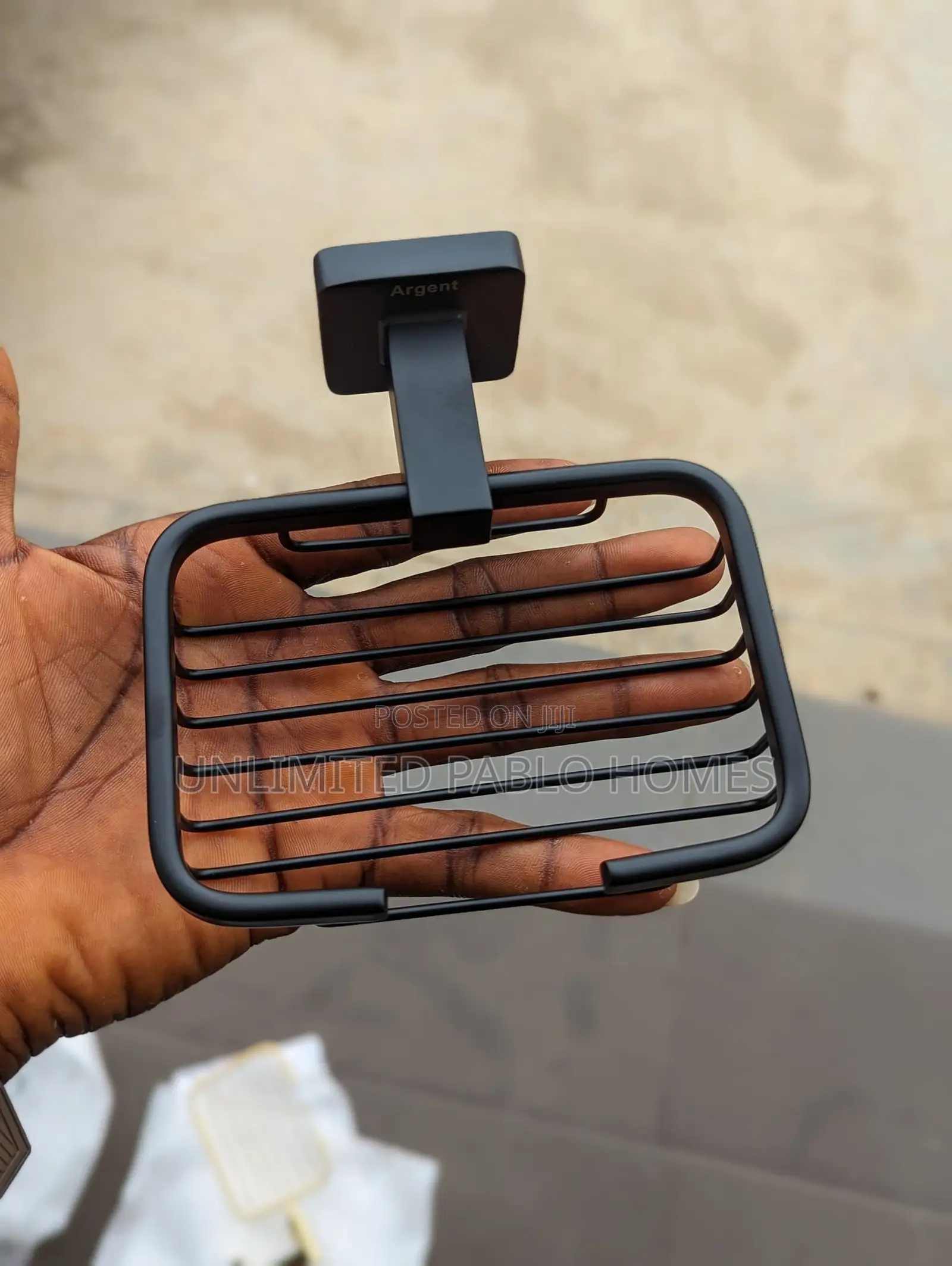 Soap Dish Holder Rack for Bathroom, Steel